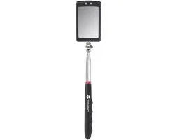 TOOLCRAFT Inspectiespiegel LED 50x80mm - 2x CR2032
