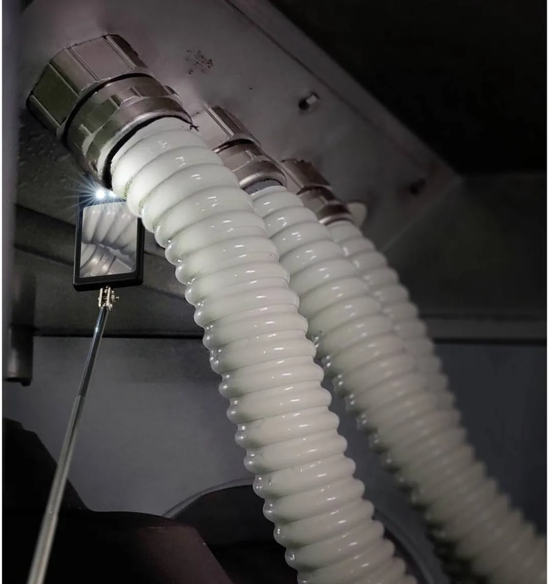 TOOLCRAFT Inspectiespiegel LED 50x80mm - 2x CR2032