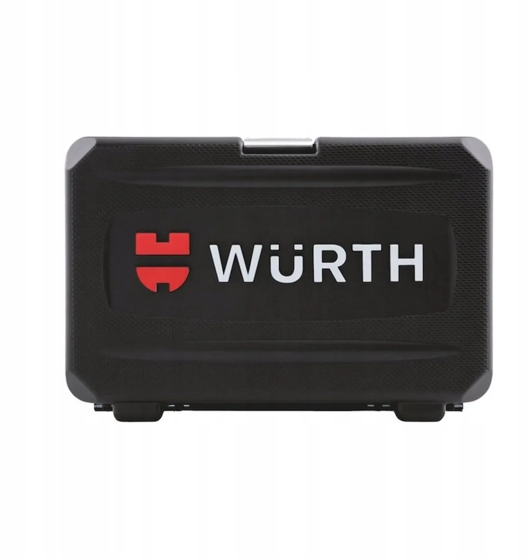 Würth Remklauw Bitset 11-delig - Zwart