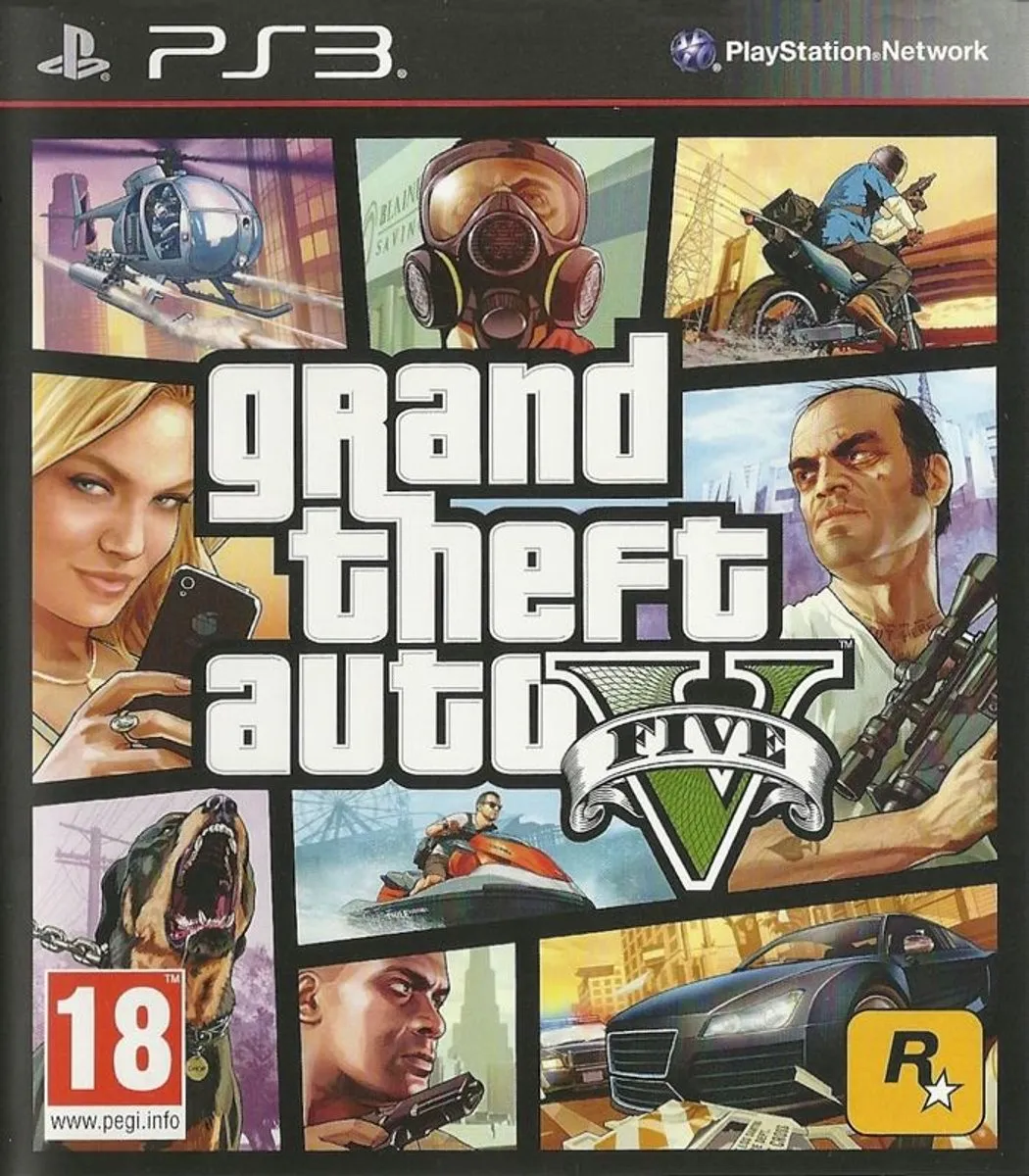 Rockstar Grand Theft Auto V PS3