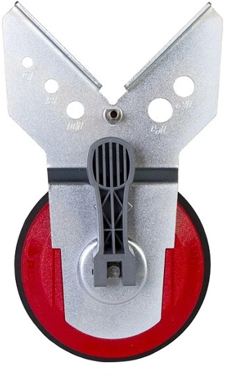 Rubi Multidrill PLUS Tegelboorgeleider 120mm - Rood/Zilver
