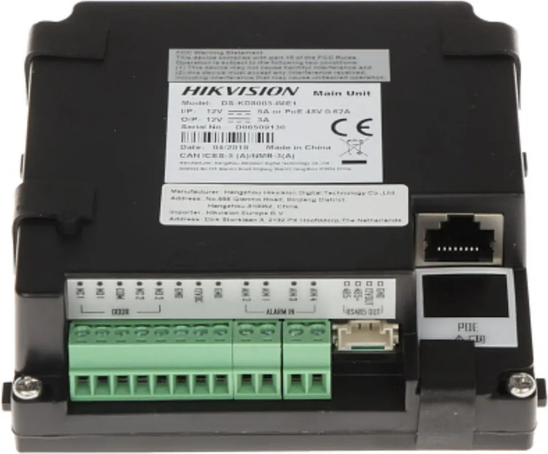 Hikvision DS-KIS602 – Complete Modulaire IP Video Intercomkit voor Woningen en Villa's