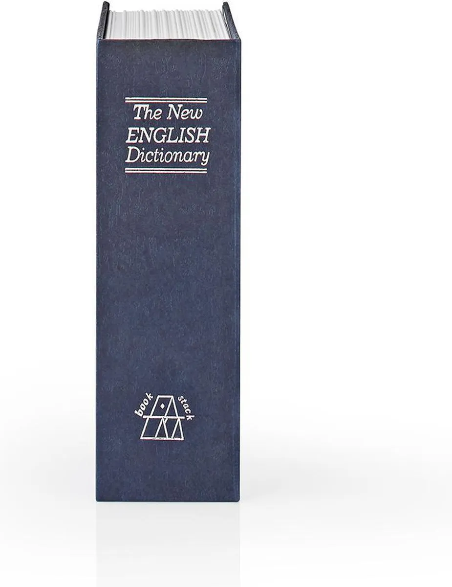 Nedis Boekenkluis BOOKSEDS01BU - 0,86L - Blauw/Zilver
