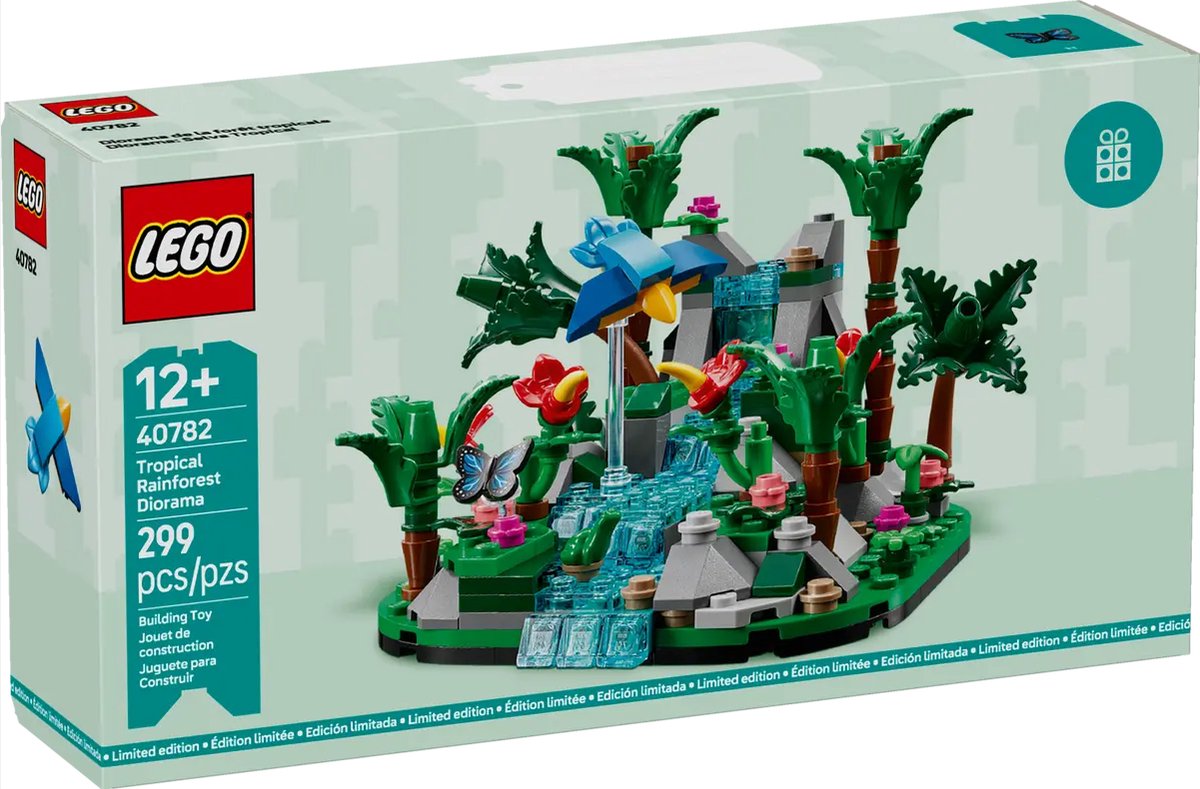 LEGO Limited Edition 40782 - Tropisch regenwoud diorama