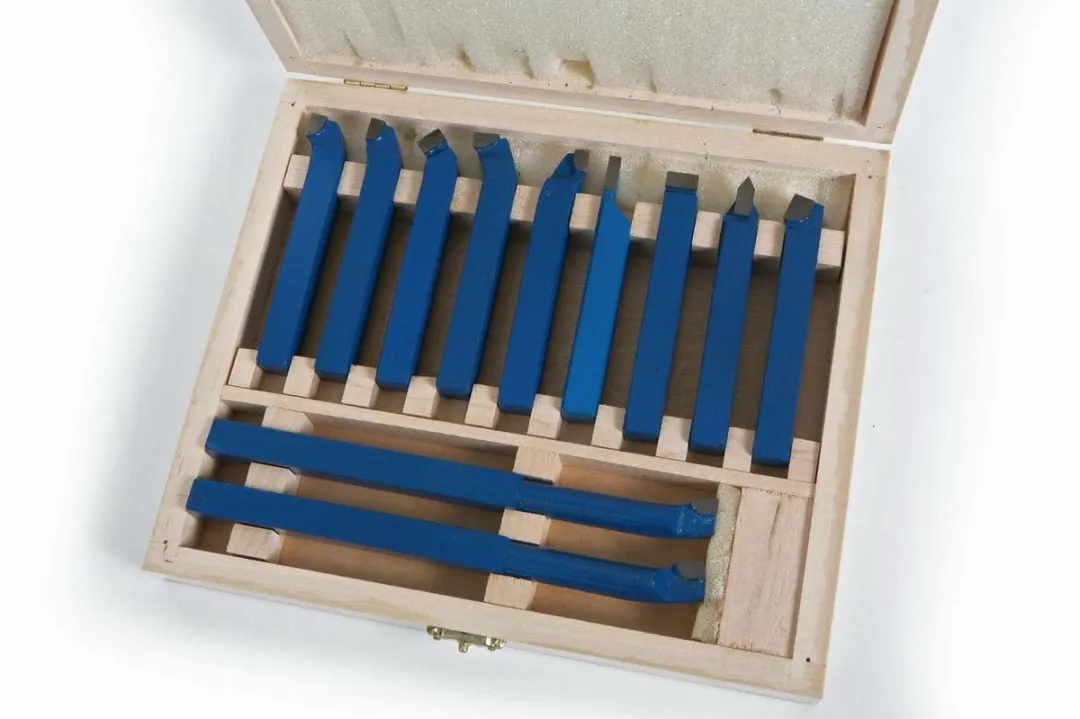 HBM 6x6 11-delige Widia Beitelset - Hout/Steen
