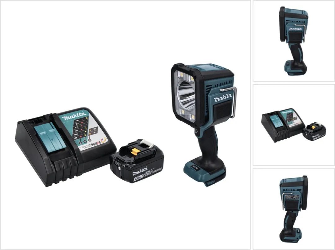 Makita DML812RM1 LED Handlamp 18V 1250lm