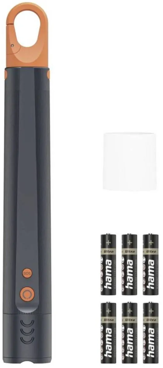 Hama FLX1000 LED-Zaklamp - 329g - Grijs