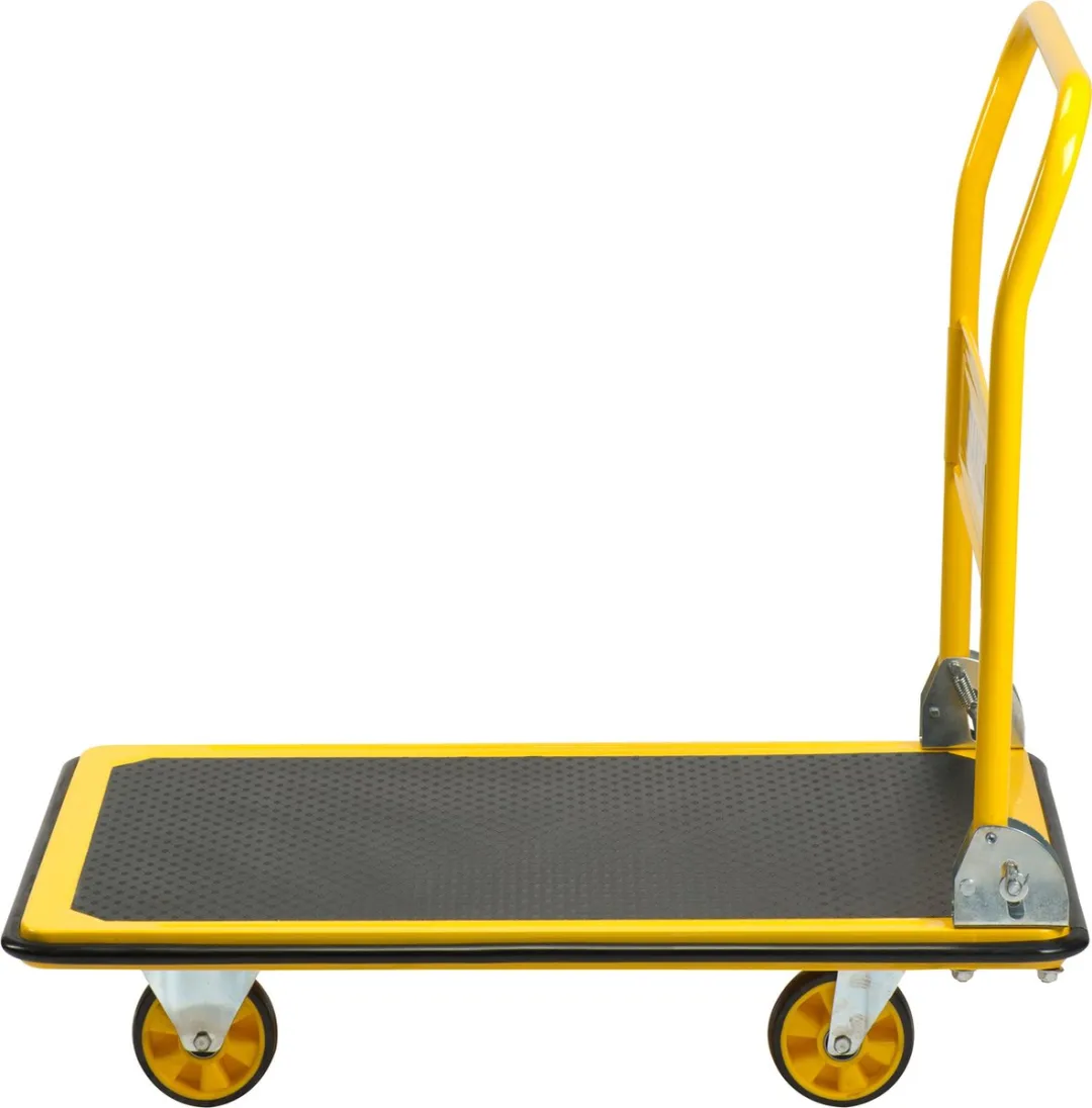 Stanley Plateauwagen 300kg - Geel/Zwart