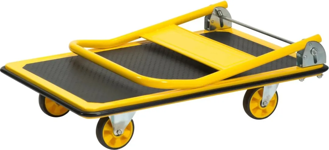Stanley Plateauwagen 300kg - Geel/Zwart