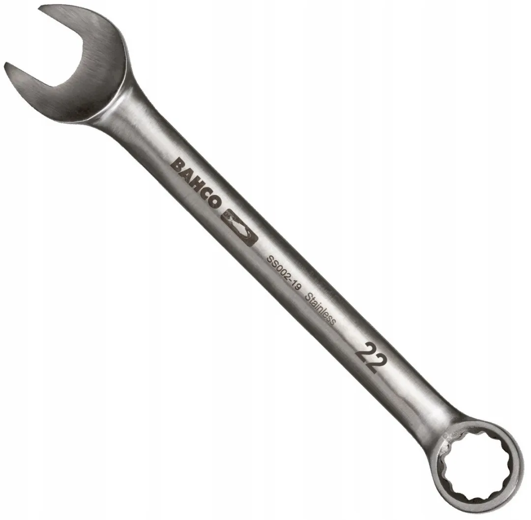 Bahco Ringsteeksleutel 22mm RVS
