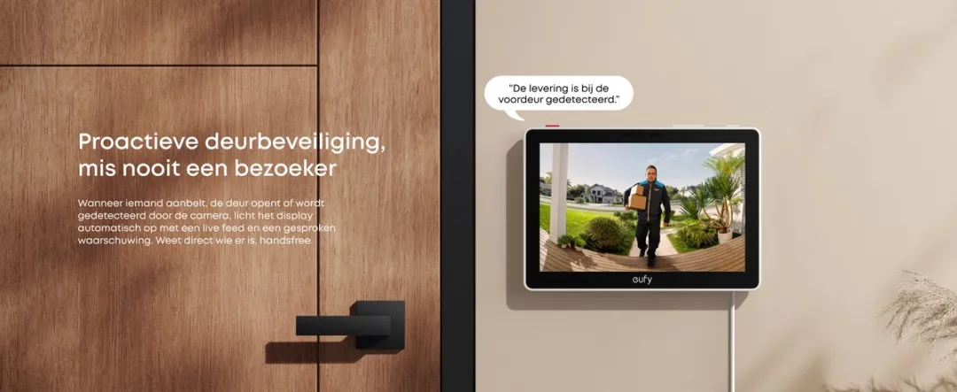 Eufy Security SoloCam S340 Bundel - 2x Camera + Homebase 3 + E10 Display - Wit