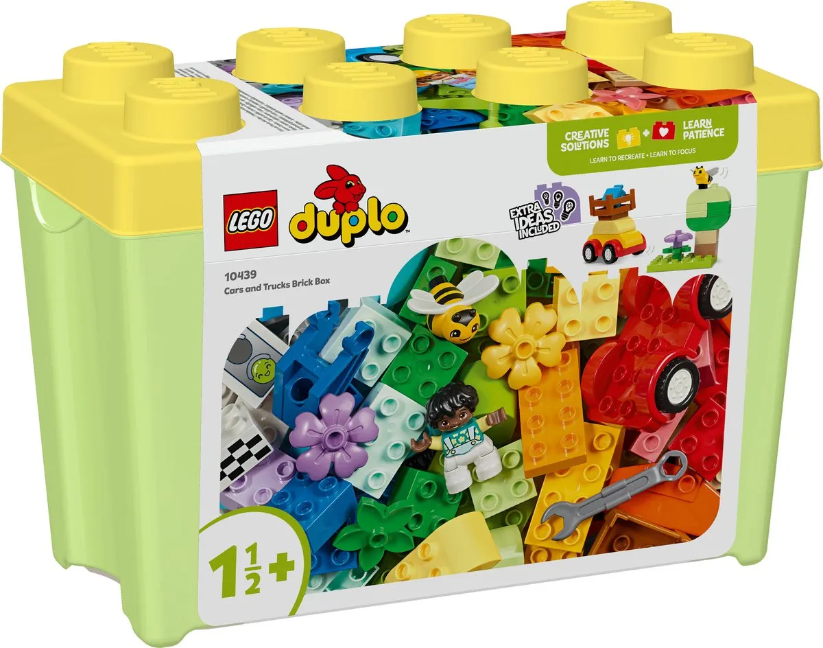 LEGO DUPLO Classic Auto's en Vrachtwagens 10439 - 80 Stukken - afbeelding 6 van 6