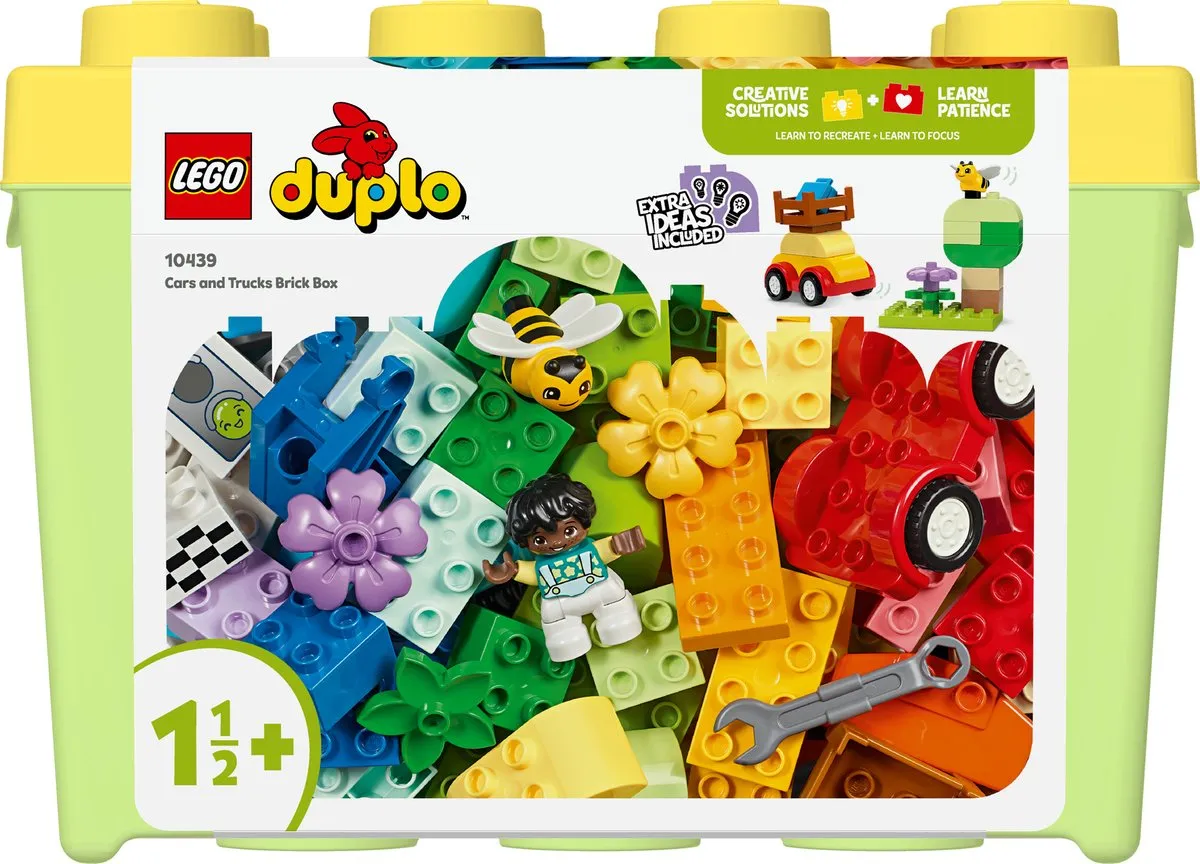 LEGO DUPLO Classic Auto's en Vrachtwagens 10439 - 80 Stukken