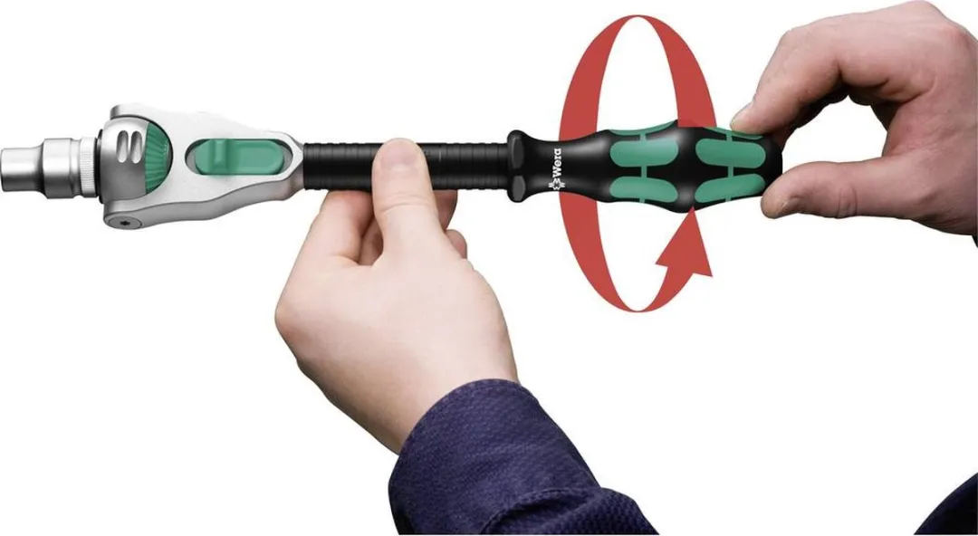 Wera Zyklop Speed Ratel 1/4" x 152mm - afbeelding 6 van 6