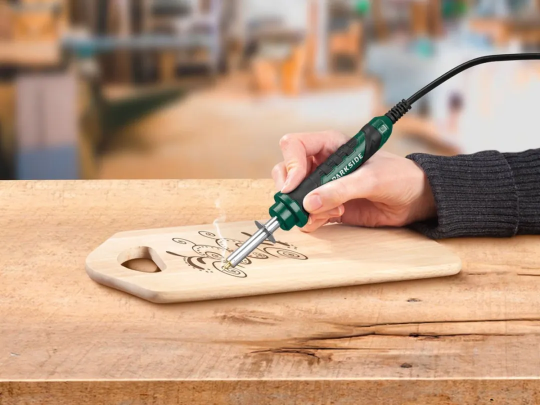 PARKSIDE Brandpen 16-delig - 30W - o.a. Leer/Hout