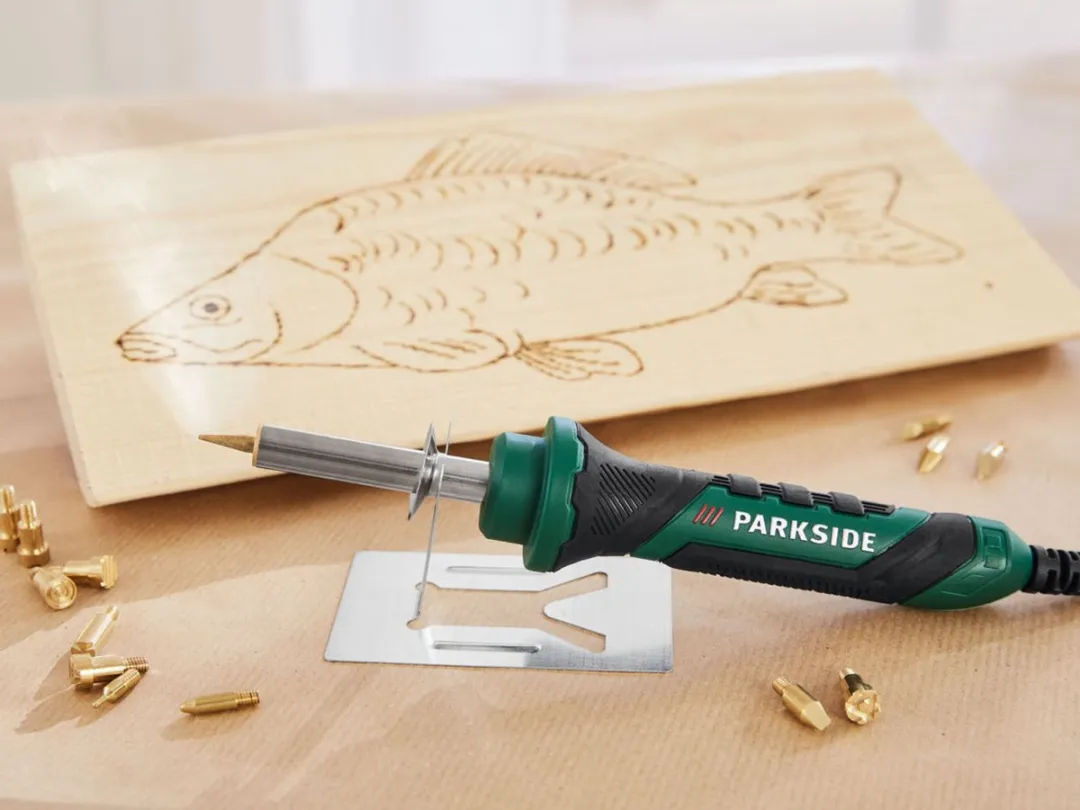 PARKSIDE Brandpen 16-delig - 30W - o.a. Leer/Hout