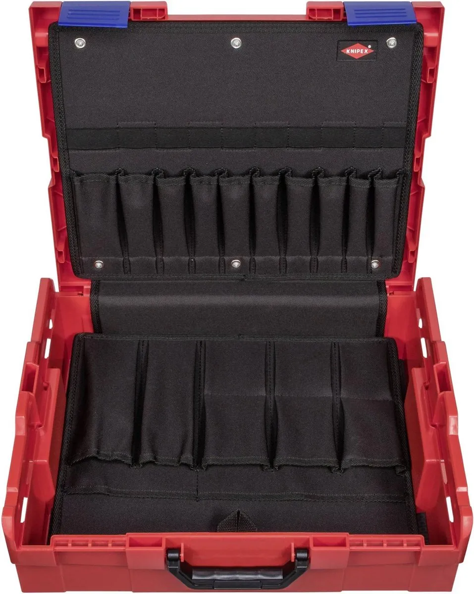 Knipex 00 21 19 LB Machinekoffer - Rood 442x357x151mm