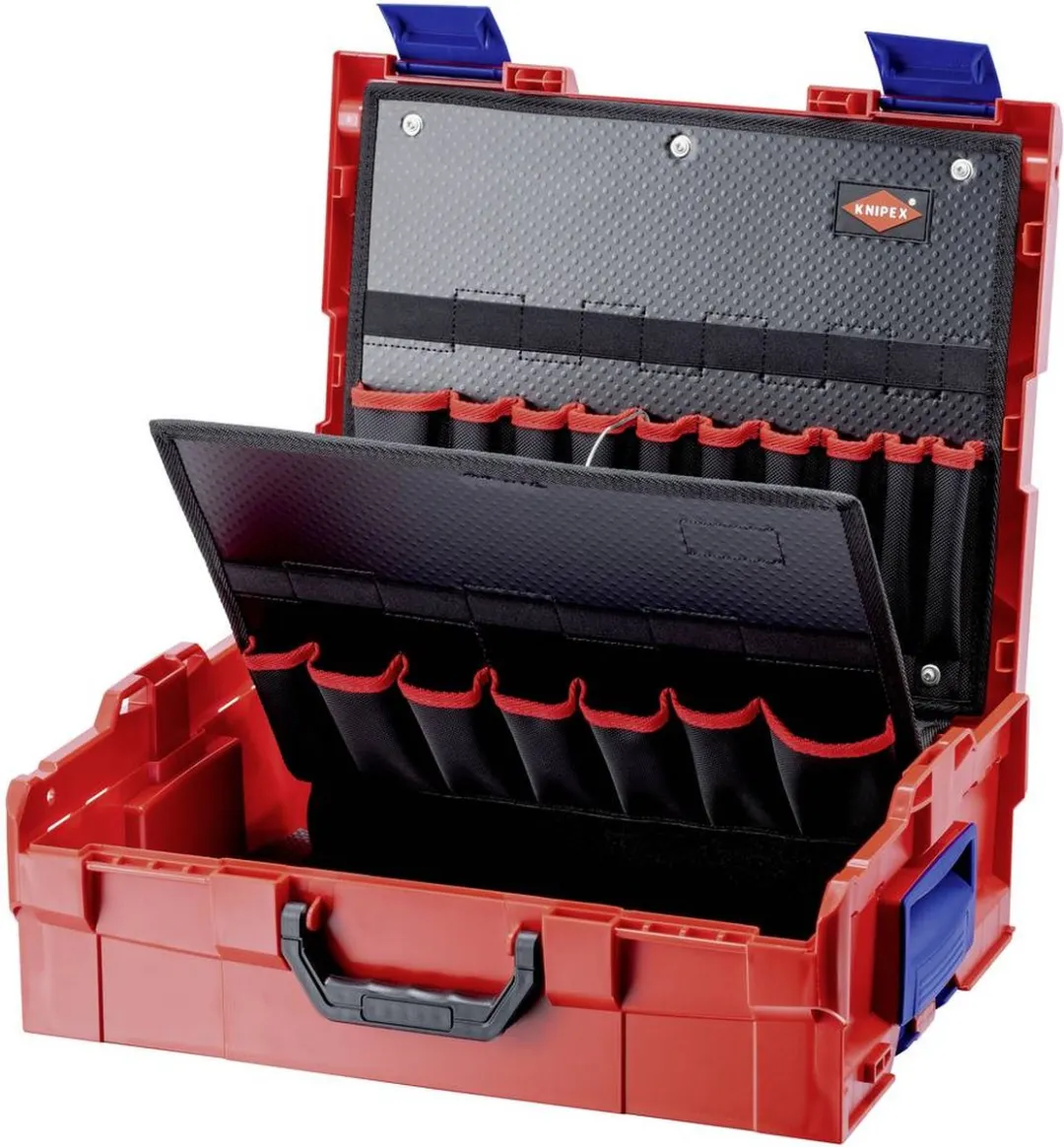 Knipex 00 21 19 LB Machinekoffer - Rood 442x357x151mm