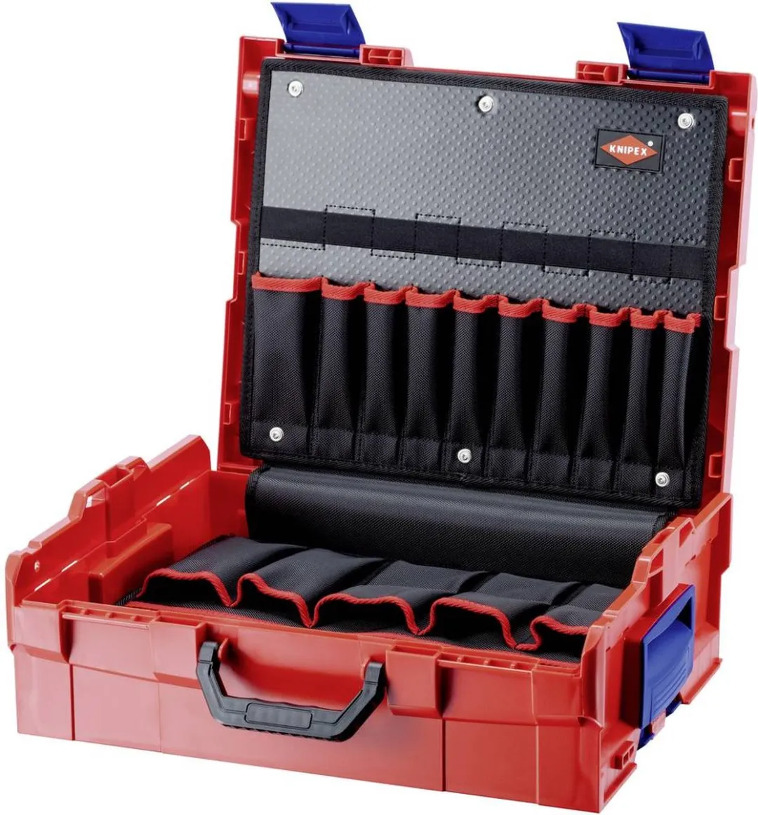 Knipex 00 21 19 LB Machinekoffer - Rood 442x357x151mm