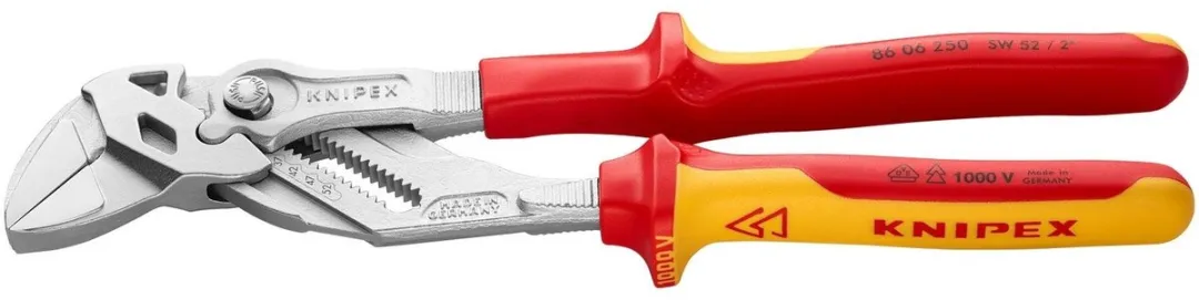 Knipex 250mm VDE Tang - Rood/Zilver/Geel