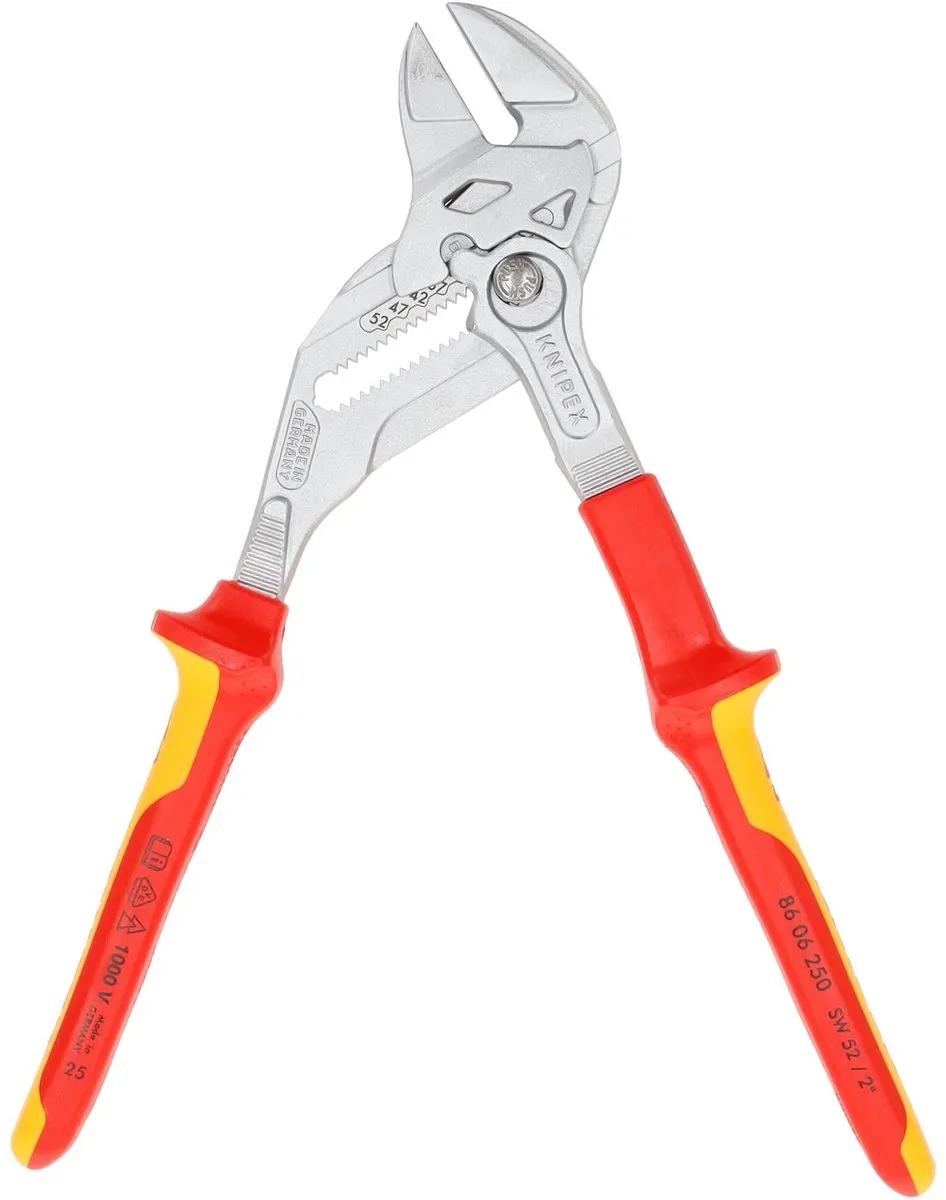 Knipex 250mm VDE Tang - Rood/Zilver/Geel