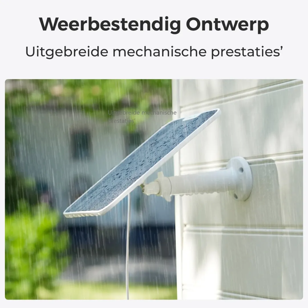 Reolink Zonnepaneel 6W - 1 Stuk Wit - afbeelding 6 van 6