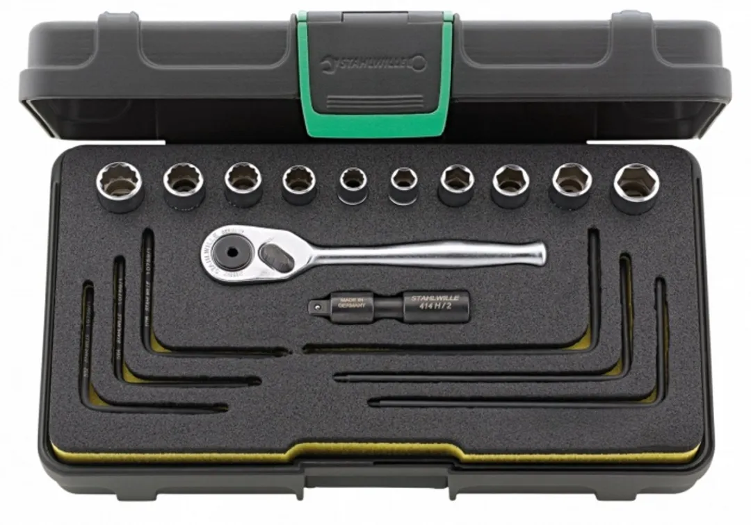Stahlwille 18-delige Doppenset Hi-Lok 1/4"