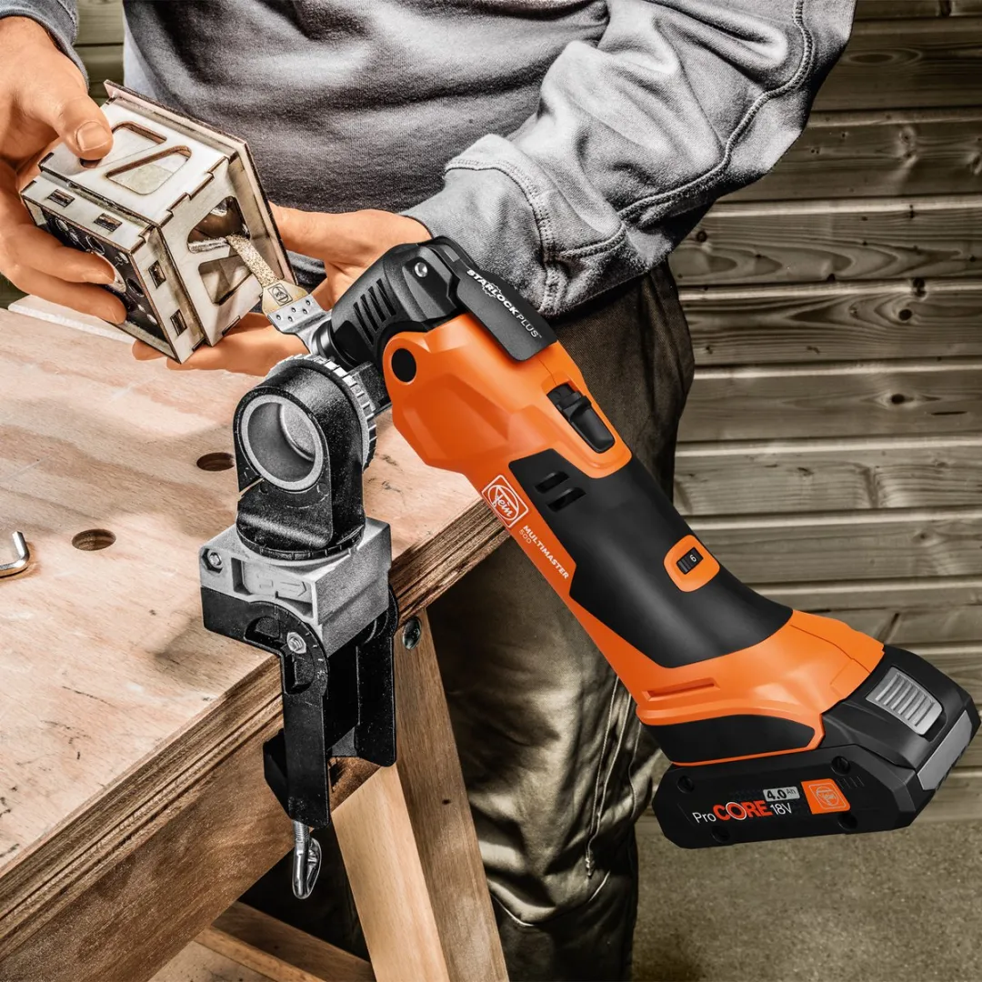 Fein Multimaster AMM 500 PLUS TOP Accu multitool + accessoires 18V AMPShare Basic Body in L-Boxx - 71293863000