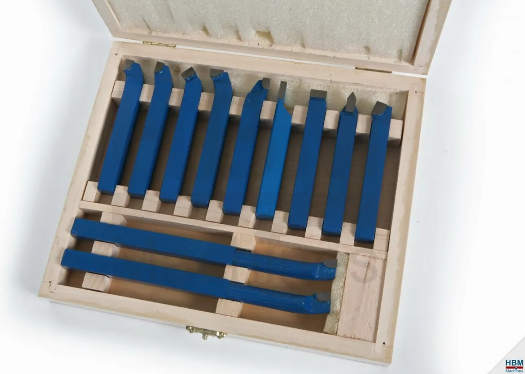 HBM 10x10 Widia Beitelset 11-delig - Hout
