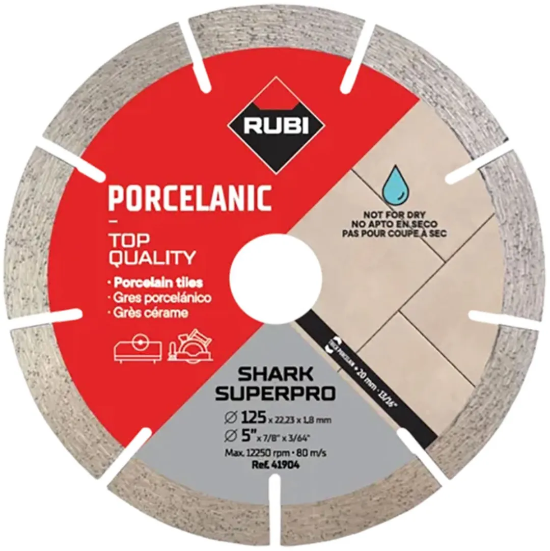 Rubi Diamantzaagblad Shark Superpro 125mm