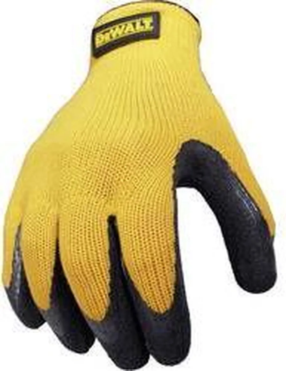 DeWalt DPG70L Werkhandschoenen 9/L - Geel/Zwart - afbeelding 6 van 6