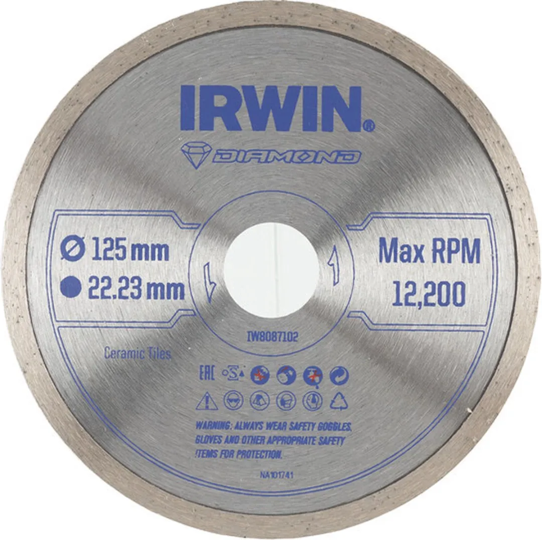 Irwin Pro Performance IW8087102 Diamantzaagblad 125mm