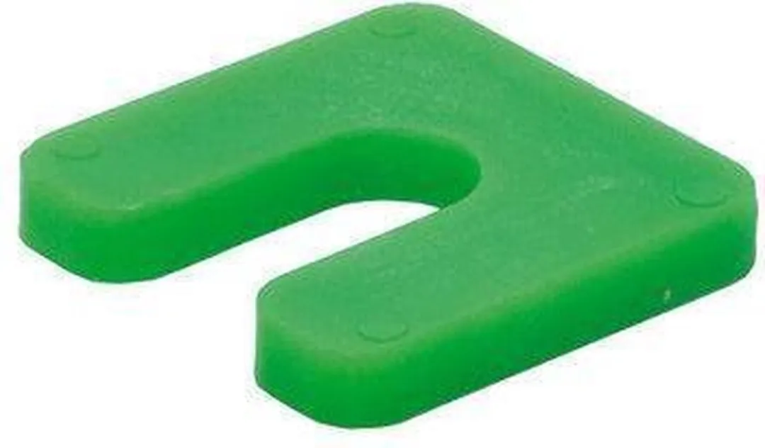 GB® Drukplaat met sleuf 310mm Groen VE=144 - 34750