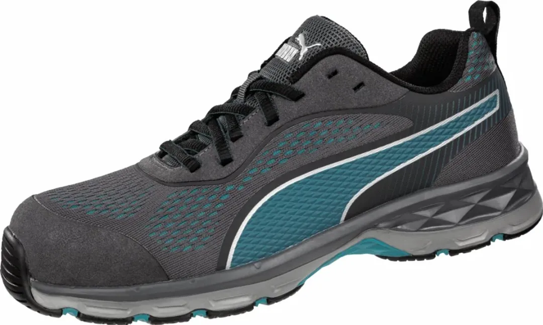 PUMA Fuse Knit Black Laag S1P 643900 Werklaarzen - 38