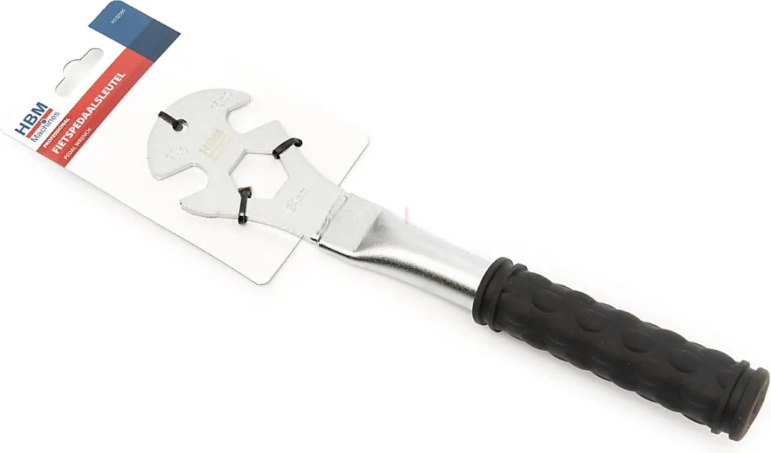HBM Fietspedaalsleutel met LED-lamp