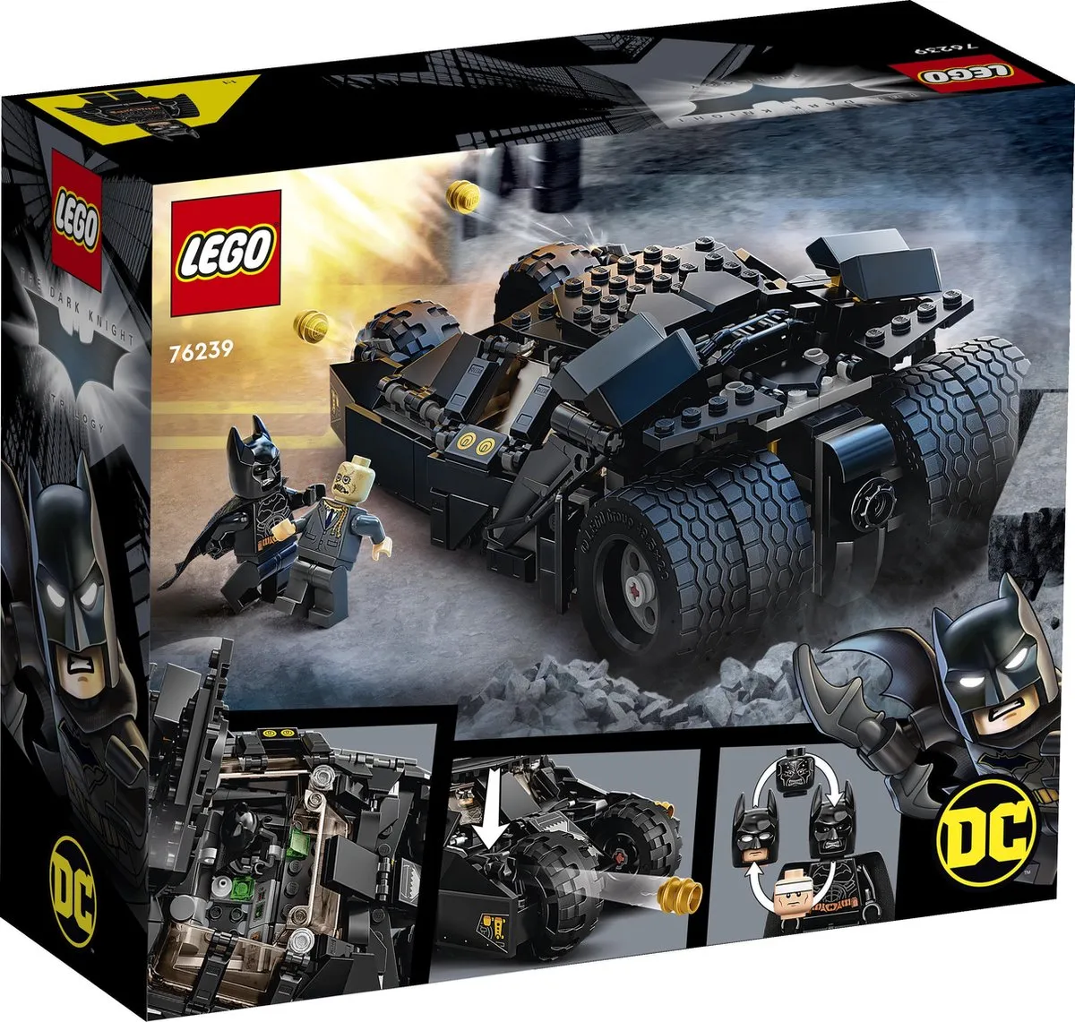 LEGO DC Batman Batmobile Tumbler 76239 - 422 Stukken