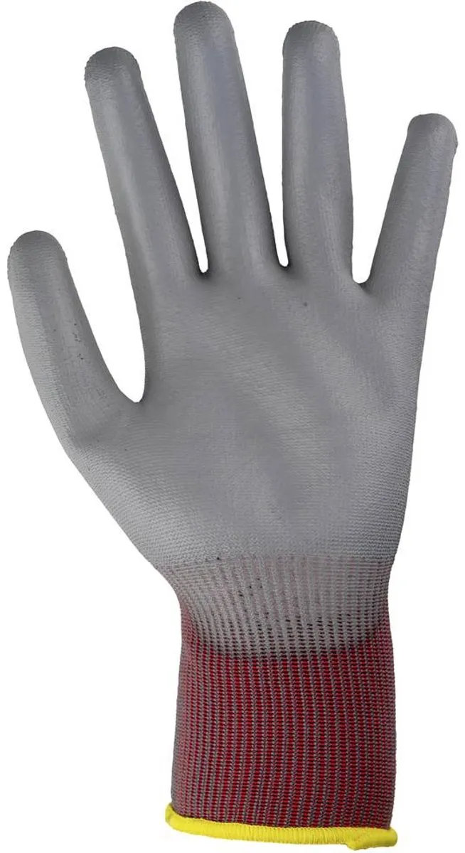 Honeywell Workeasy 13G Handschoenen - 10 Paar - Grijs/Rood