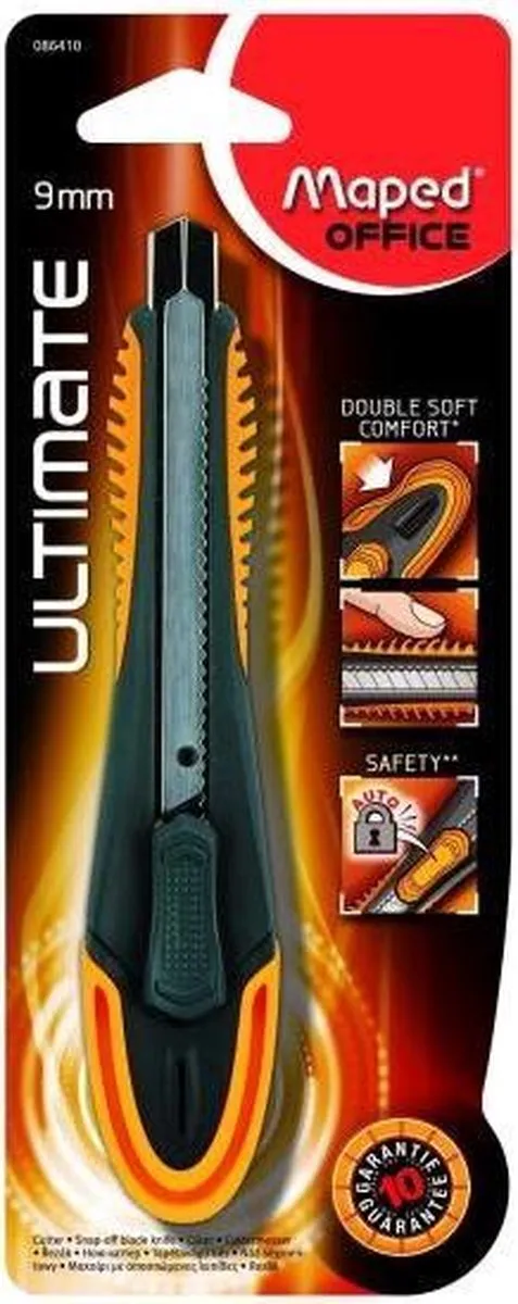 Maped Cutter Ultimate Rechtshandig - Zwart/Oranje