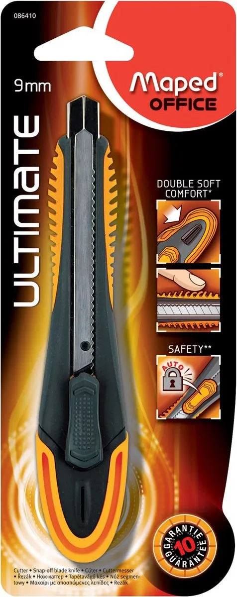 Maped Cutter Ultimate Rechtshandig - Zwart/Oranje