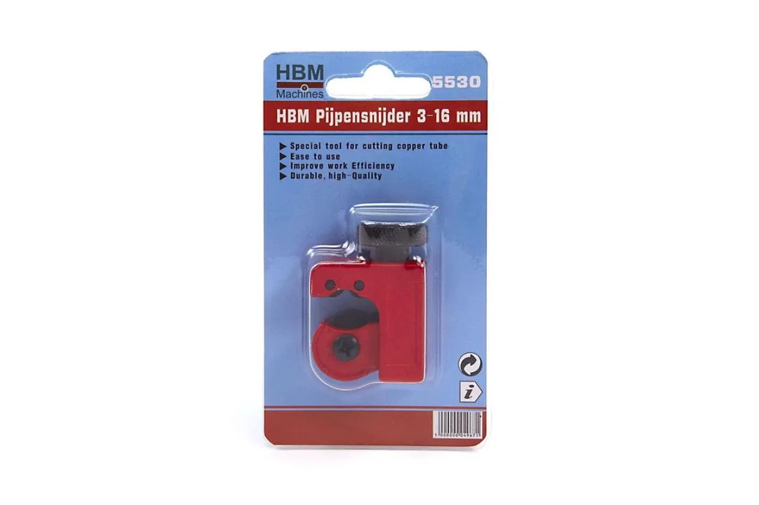 HBM Pijpsnijder 3-16mm - Aluminium/Koper