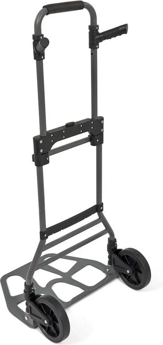 HBM Machines Opvouwbare Steekwagen 150 Kg - Zwart