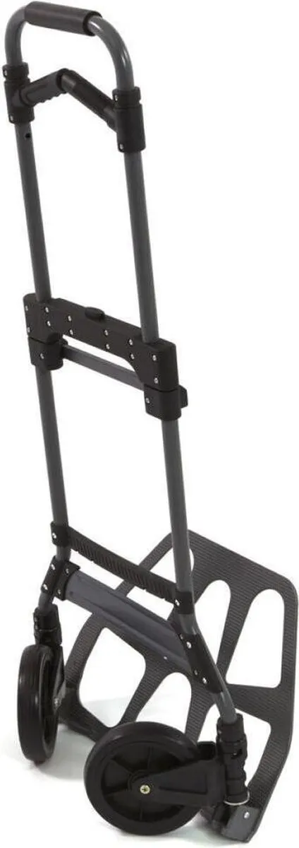 HBM Machines Opvouwbare Steekwagen 150 Kg - Zwart