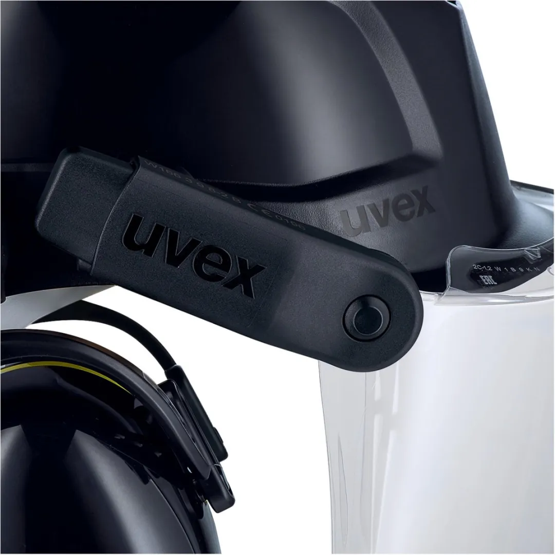 Uvex Pheos Magnetic Gezichtsscherm - Transparant