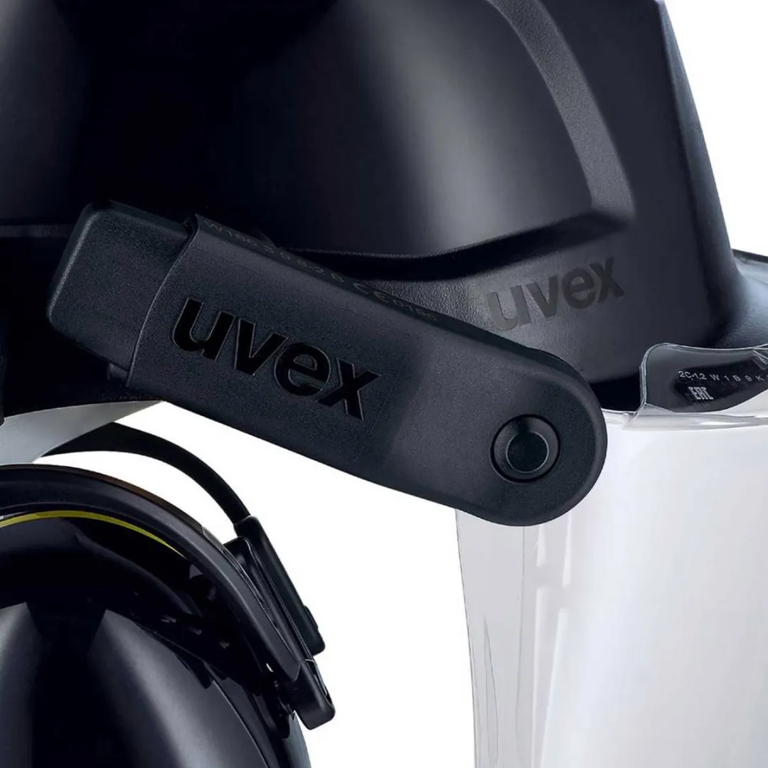 Uvex Pheos Magnetic Gezichtsscherm - Transparant