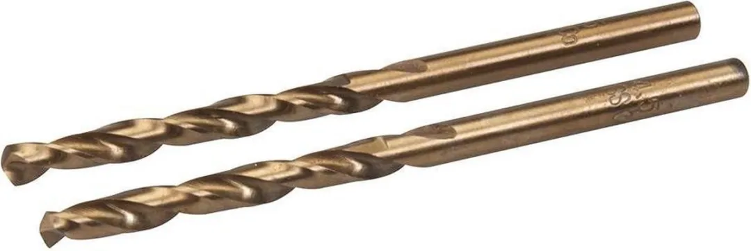 Silverline Metaalboor HSS-E Cobalt 4mm - 2 Stuks