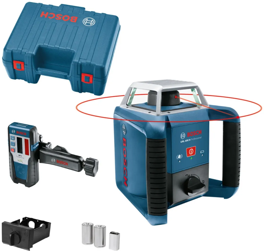 Bosch Professional GRL 400 H Rotatielaser - Blauw/Zwart