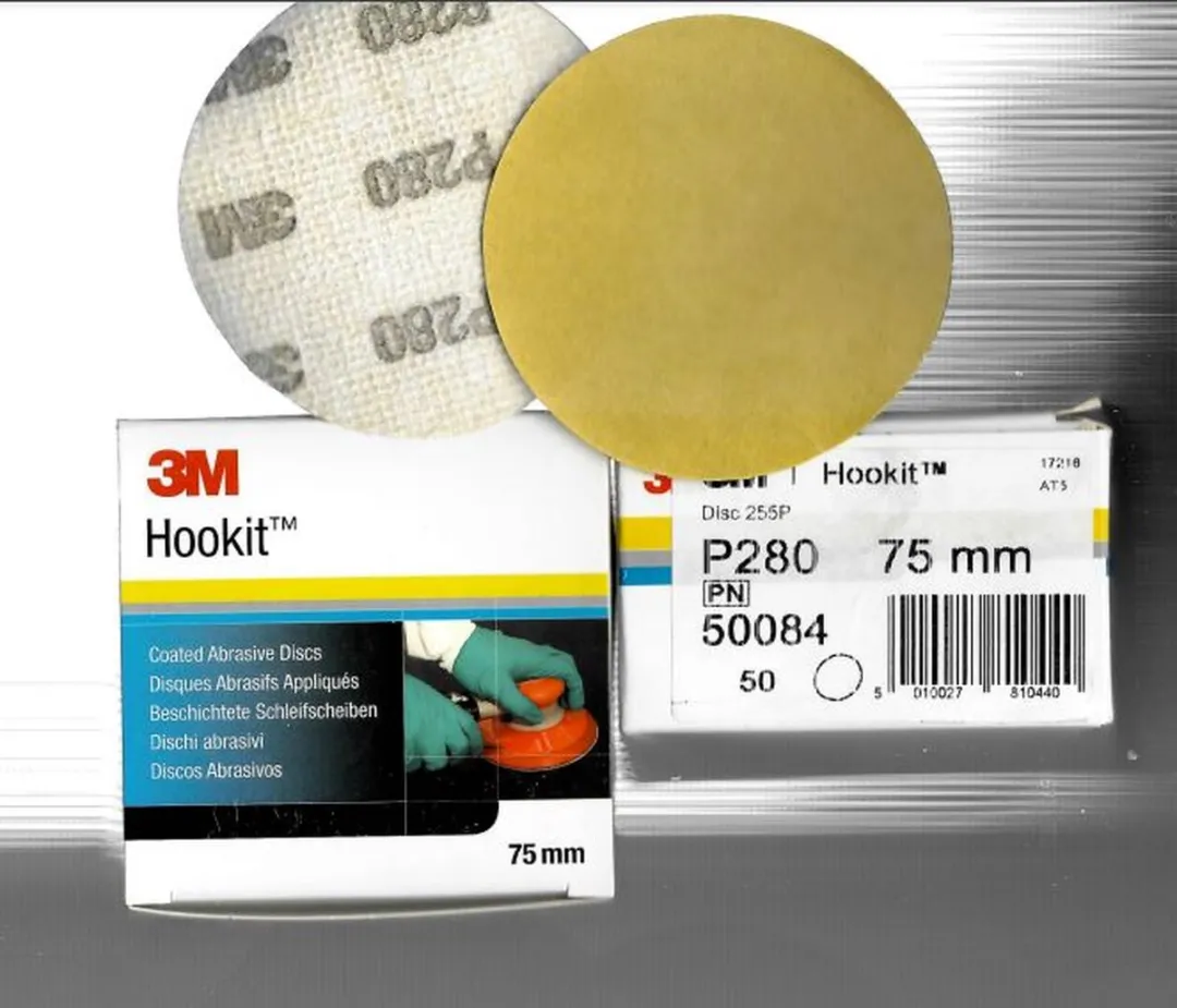 3M 50084 255P Hookit Schuurschijven 75mm P280