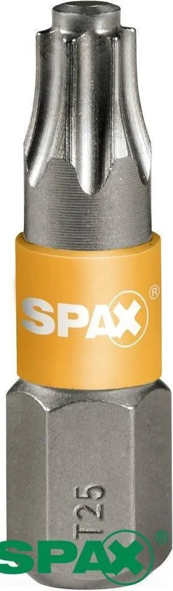 Spax - T-Star Schroefbits - T25 - RVS (5 stuks)