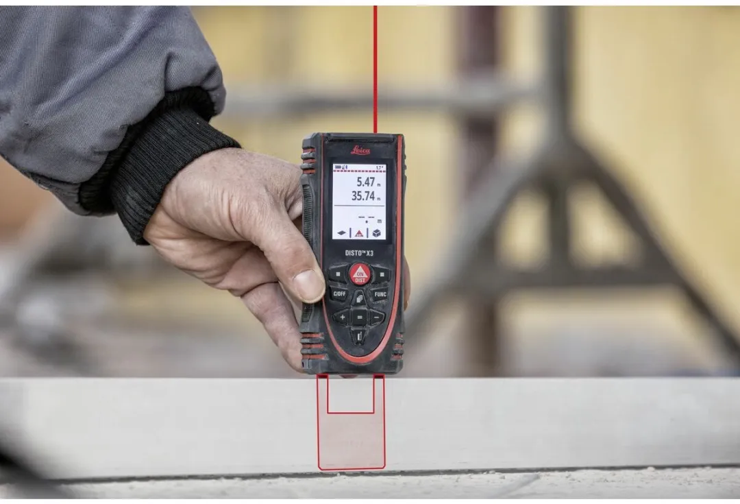 Leica Disto X3 Afstandsmeter in tas - bluetooth - 150m
