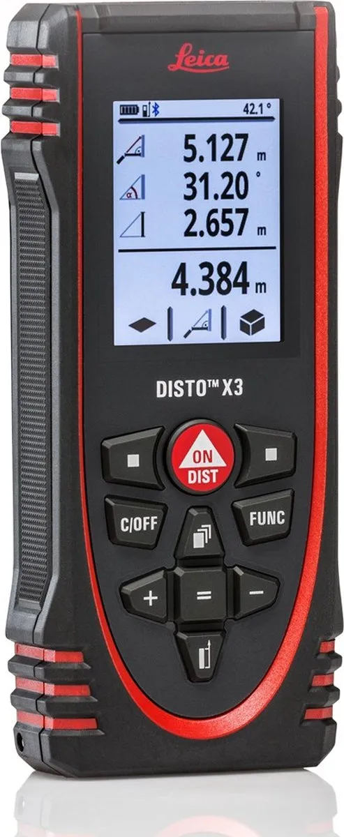 Leica Disto X3 Afstandsmeter in tas - bluetooth - 150m
